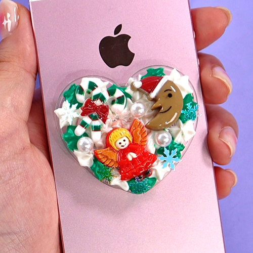 [하하당] 크리스마스 데코덴 투명 스마트톡