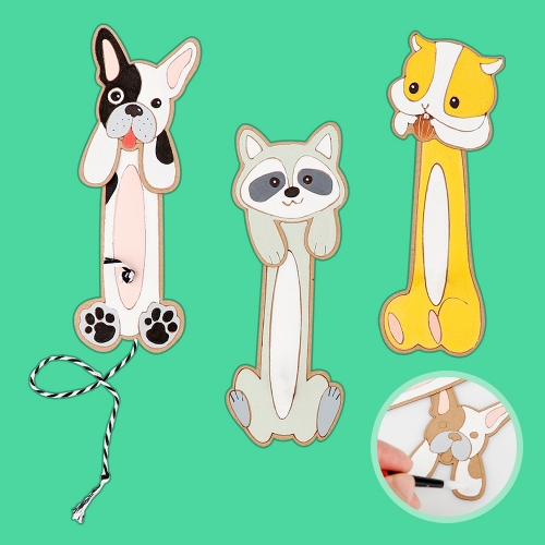 메이크문구 DIY668 책갈피만들기 반려동물