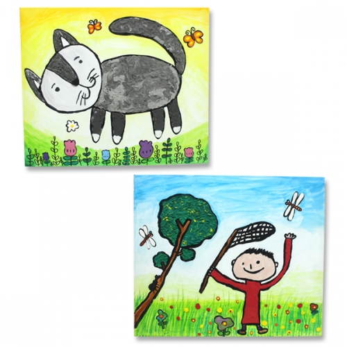 캔버스 액자 대형