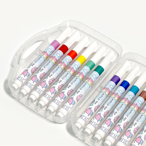 레이지스타 12색 멀티 아크릴 사인펜(6000원X2개)