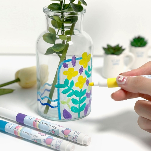 레이지스타 12색 멀티 아크릴 사인펜(6000원X2개)