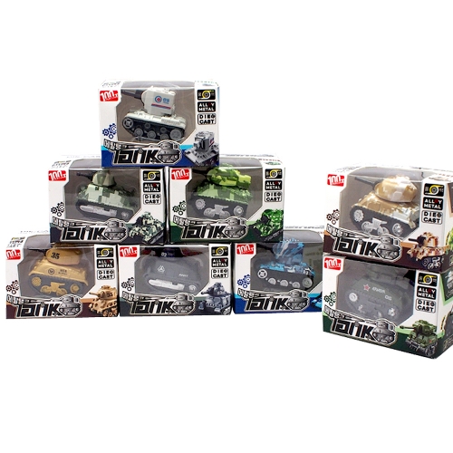 풀백 메탈 탱크(3000원X8개)