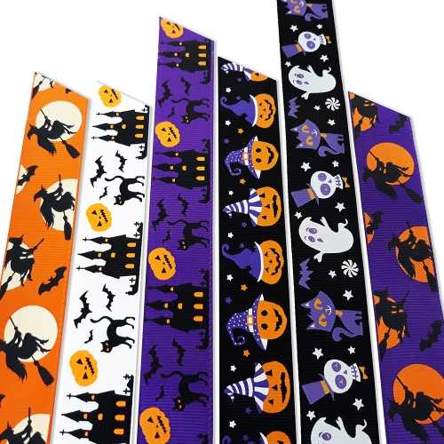 [탑키드] 할로윈 리본 (폭-2.5cm 2마)
