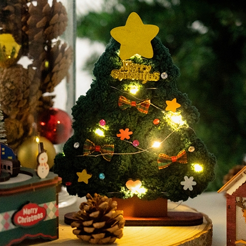 289 크리스마스 털실 액자만들기