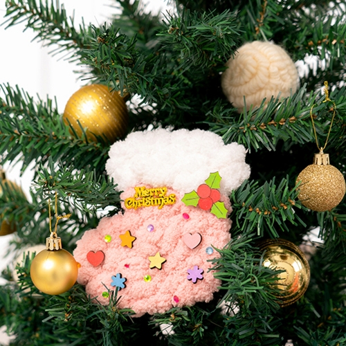 289 크리스마스 털실 액자만들기