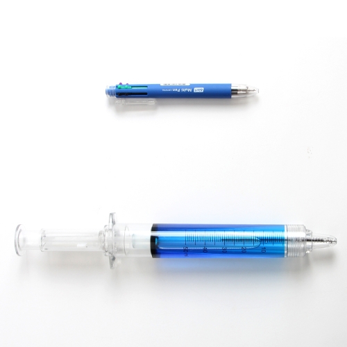 대왕주사기볼펜 부드러운 펜 수능 선물 합격응원 필기구