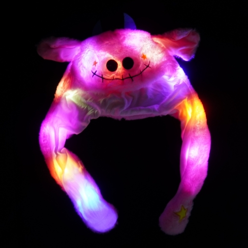 LED 할로윈 귀 움직이는 호박 유령 모자 코스튬 분장 소품 머리띠