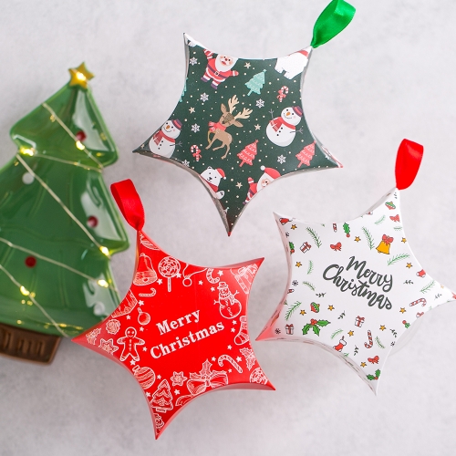 겨울 크리스마스 선물 산타가 따온 간식별 구디백 + 무료라벨 유치원 어린이집 단체 선물