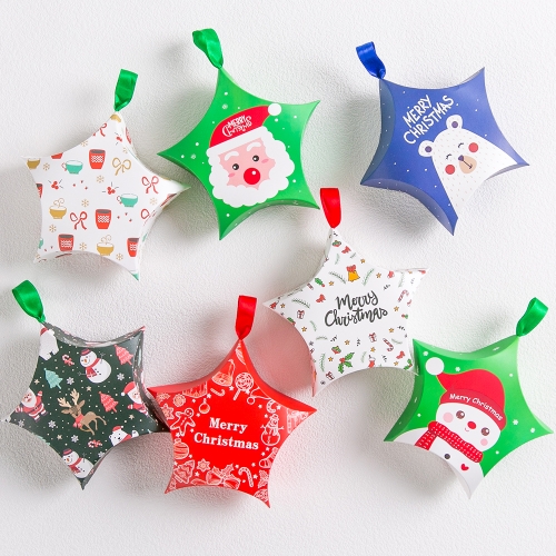 겨울 크리스마스 선물 산타가 따온 간식별 구디백 + 무료라벨 유치원 어린이집 단체 선물