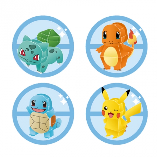 포켓몬 뜯어만들기 피카츄 뮤 꼬부기 100개종이접기