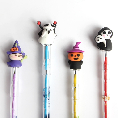 할로윈캐릭터 뽑아쓰는샤프 카트리지연필 할로윈선물