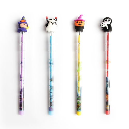 할로윈캐릭터 뽑아쓰는샤프 카트리지연필 할로윈선물