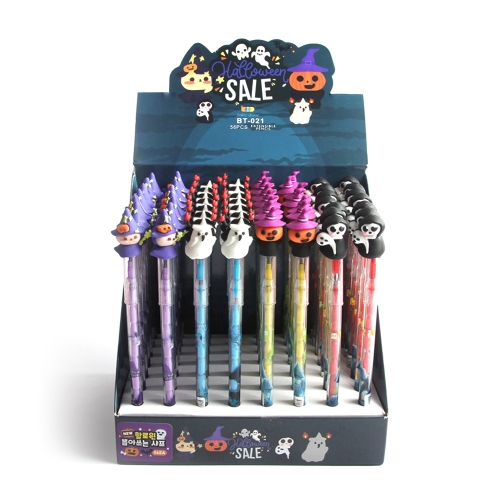 할로윈캐릭터 뽑아쓰는샤프 카트리지연필 할로윈선물