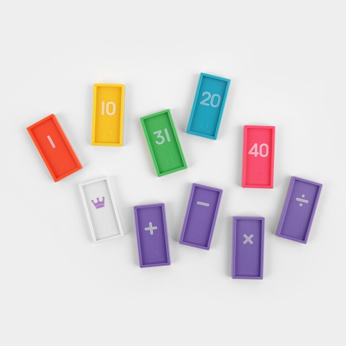 [베베스쿨] 숫자 쓱쓱 빅 도미노 유아 어린이 도미노게임