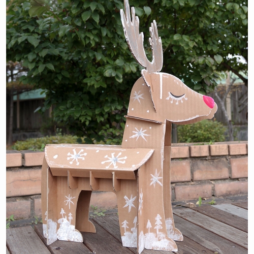 대형 박스 루돌프 만들기 (2종 중 택1)