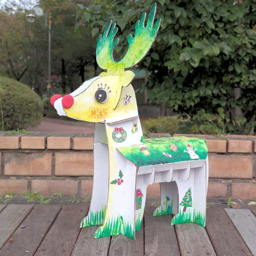 대형 박스 루돌프 만들기 (2종 중 택1)