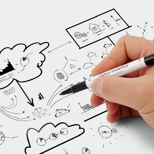 [클래스메이트] 클래스 얇은 글씨 보드마카 세필 필기용 30개 세트