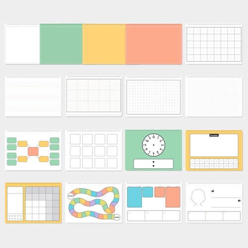 [클래스메이트] 클래스 화이트보드 워크북 화이트보드판 발표수업도구