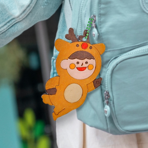 [하하당] 크리스마스 안전거울 팬시우드 (8종 택1)