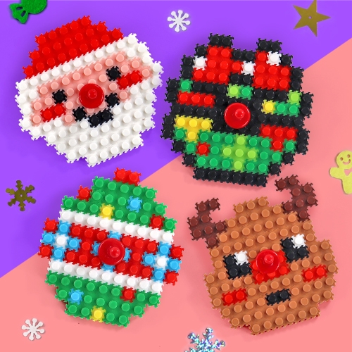 [하하당] 크리스마스 디폼블럭 팽이 (4종 택1)