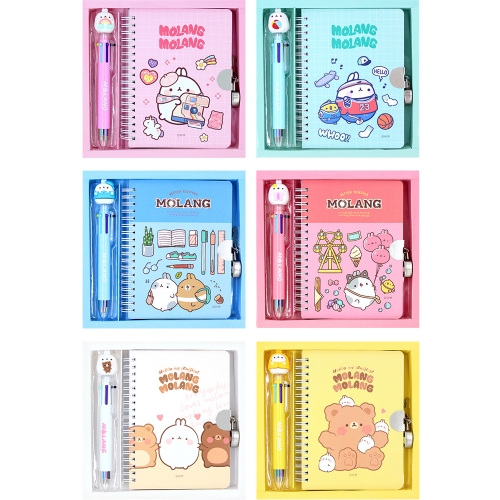 몰랑 비밀노트&펜 7탄(5000원X6개)