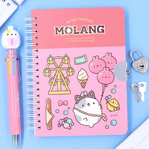 몰랑 비밀노트&펜 7탄(5000원X6개)