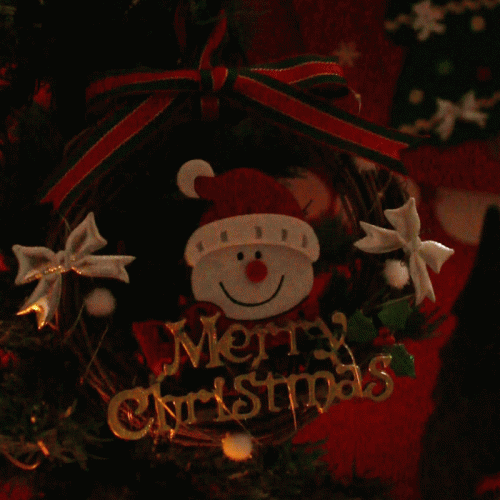 크리스마스 LED 리스 5set