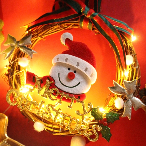 크리스마스 LED 리스 5set