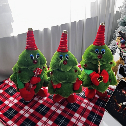 크리스마스 춤추는 트리인형 9종 산타 루돌프 눈사람