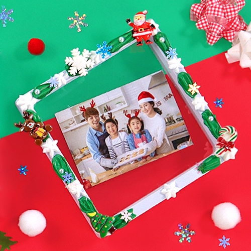 [하하당] 크리스마스 데코덴 투명 액자