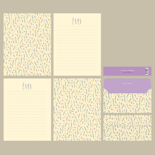 [FL-114-1] 향기로운 속삭임 편지지