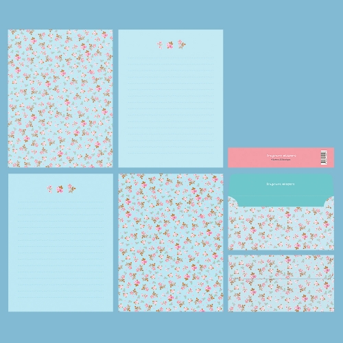 [FL-114-3] 향기로운 속삭임 편지지