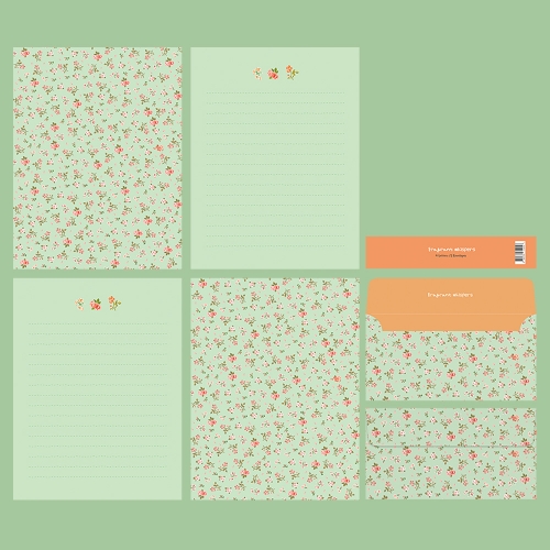 [FL-114-4] 향기로운 속삭임 편지지