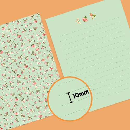 [FL-114-4] 향기로운 속삭임 편지지