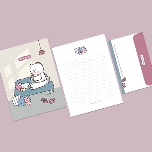 [FL-117-1] 몽 포트 편지지