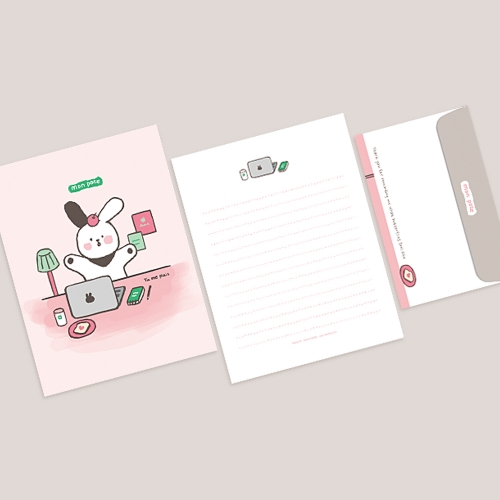 [FL-117-2] 몽 포트 편지지