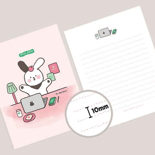 [FL-117-2] 몽 포트 편지지