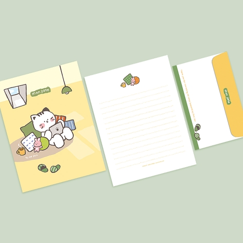 [FL-117-4] 몽 포트 편지지