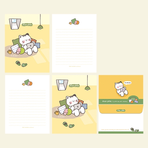 [FL-117-4] 몽 포트 편지지