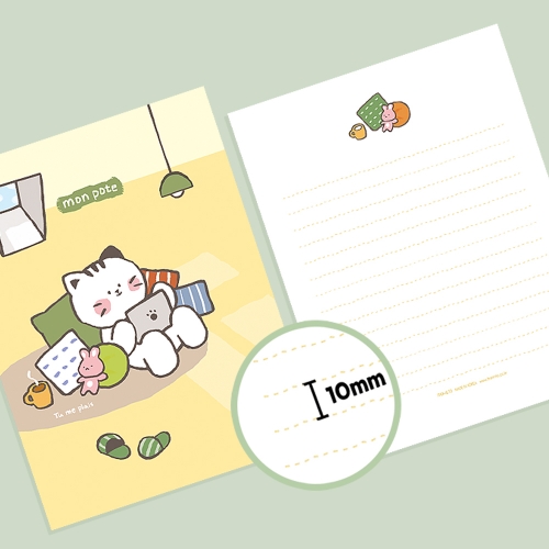 [FL-117-4] 몽 포트 편지지