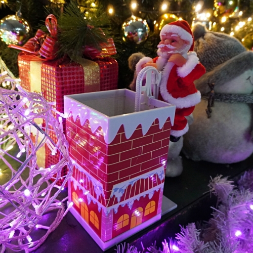 크리스마스 산타 작동완구 6종 인형 춤추는 줄타는 사다리 색소폰 굴뚝 힙합 루돌프 산타