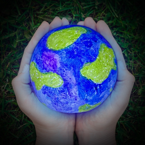 LED 달 무드등 (약 12 x 11cm)