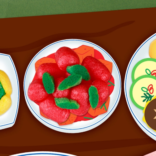 미니플레이콘 새해소망을 담은 떡국한상(5인용)