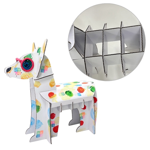 백색 종이동물 강아지 만들기