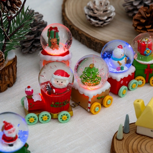 민화샵 크리스마스 미니 스노우볼 워터볼 (2종 택1)