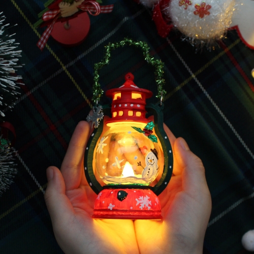 컬러링 크리스마스 랜턴 1set
