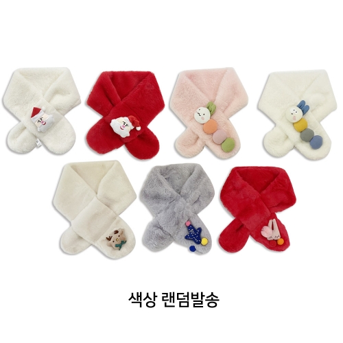 눈사람 펠트 가방 목도리 선물세트