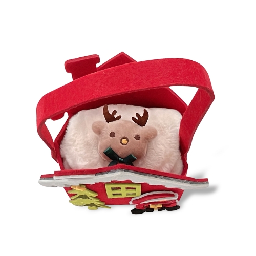 눈사람 펠트 가방 목도리 선물세트