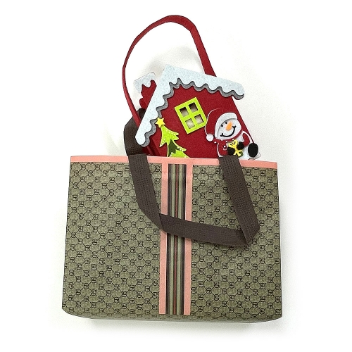 눈사람 펠트 가방 목도리 선물세트