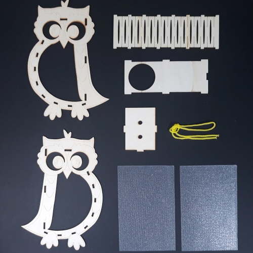 만들기 부엉이 LED 무드등